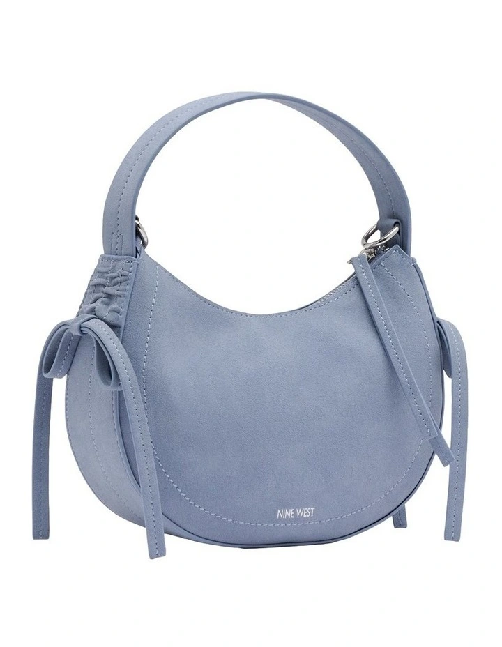 Alfie Shoulder Bag in Blue image 2
