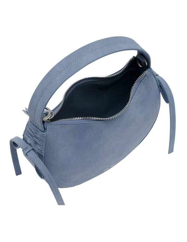 Alfie Shoulder Bag in Blue image 4