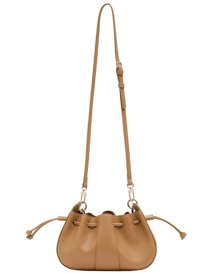 Iris Shoulder Bag in Tan image 3