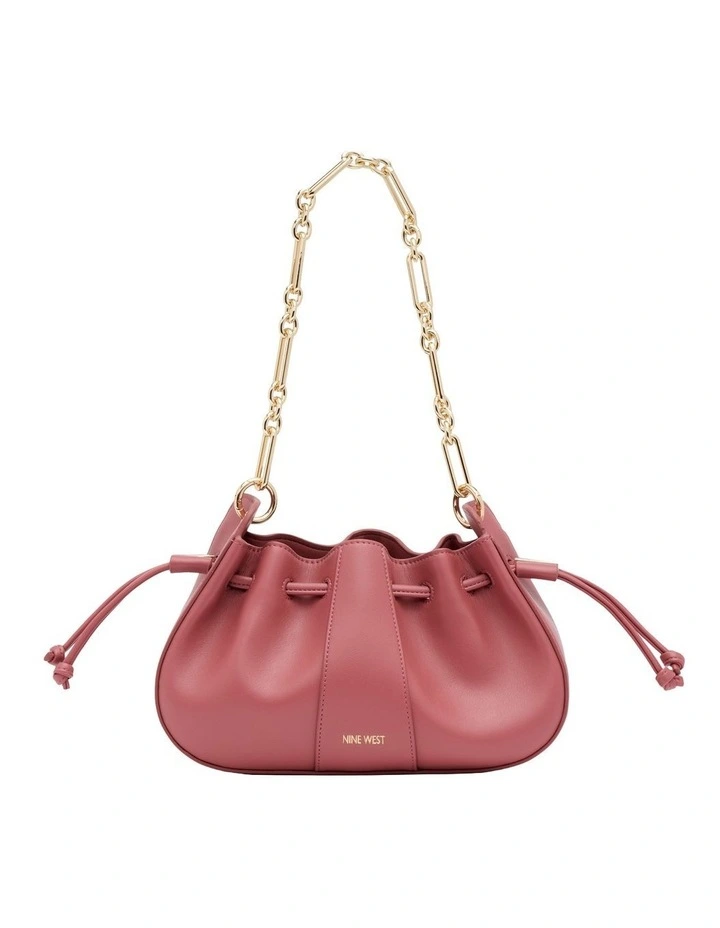 Iris Shoulder Bag in Raspberry image 1