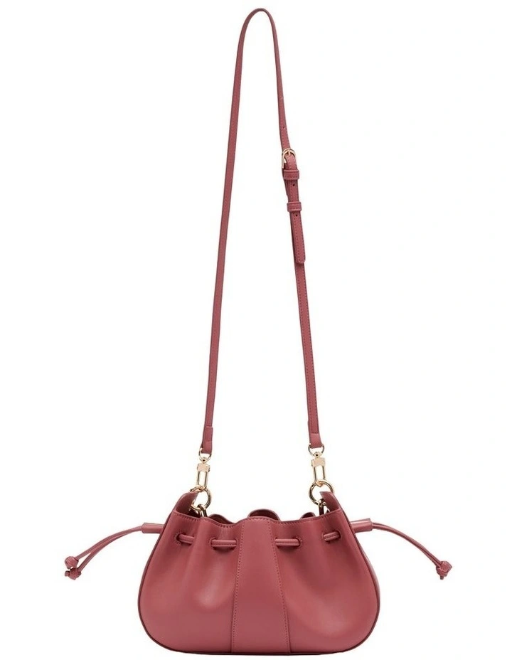Iris Shoulder Bag in Raspberry image 3