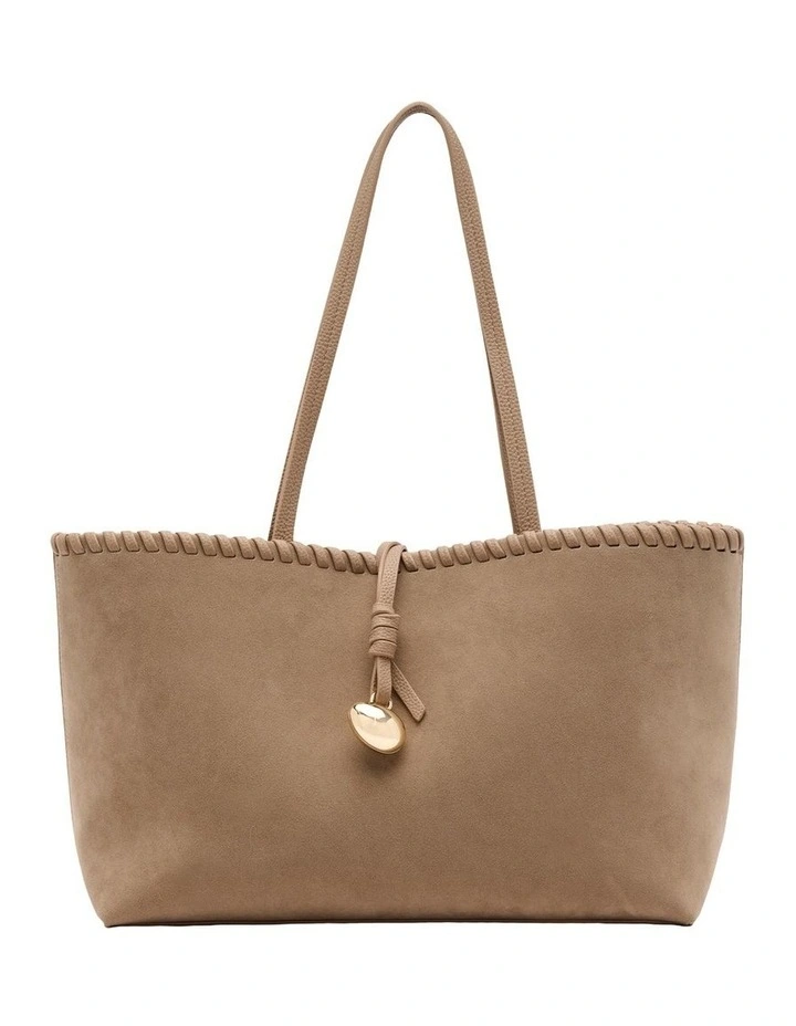 Goldie Tote Bag in Natural image 1
