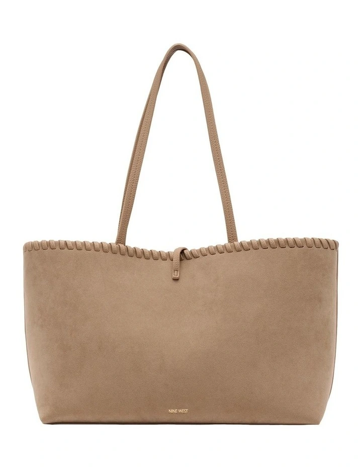 Goldie Tote Bag in Natural image 3