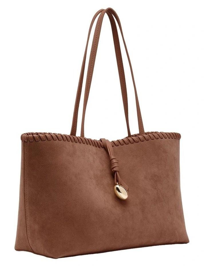 Goldie Tote Bag in Brown image 2