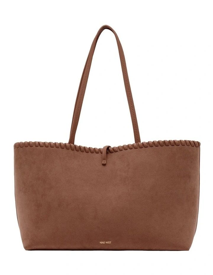 Goldie Tote Bag in Brown image 3