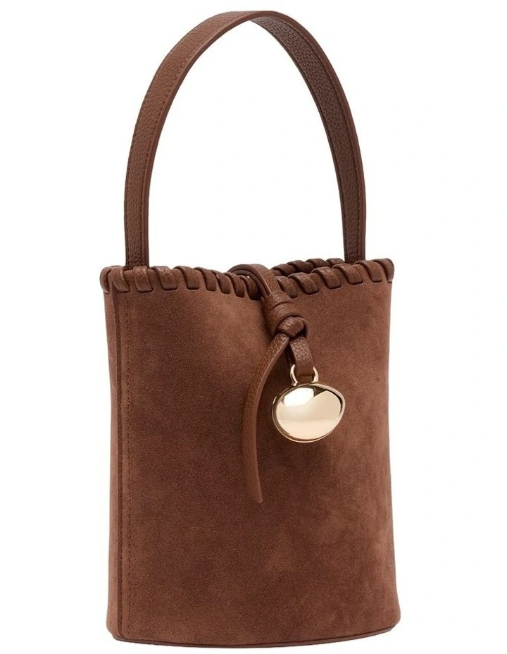 Gem Mini Tote in Brown image 2