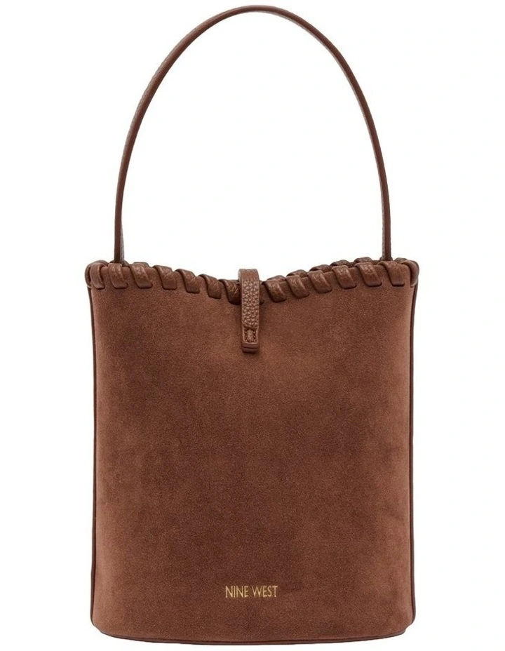 Gem Mini Tote in Brown image 3