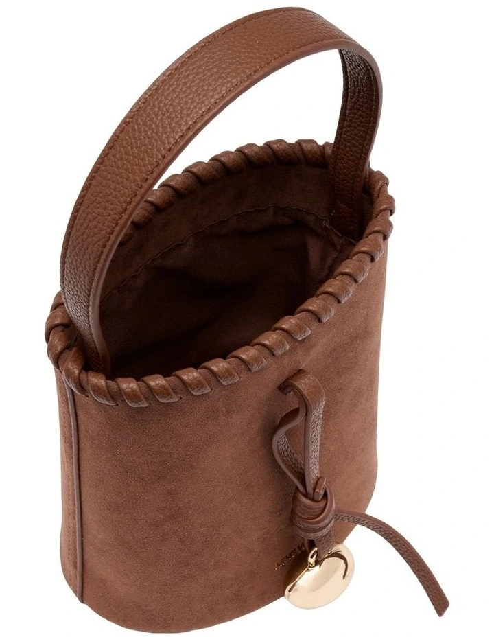 Gem Mini Tote in Brown image 4