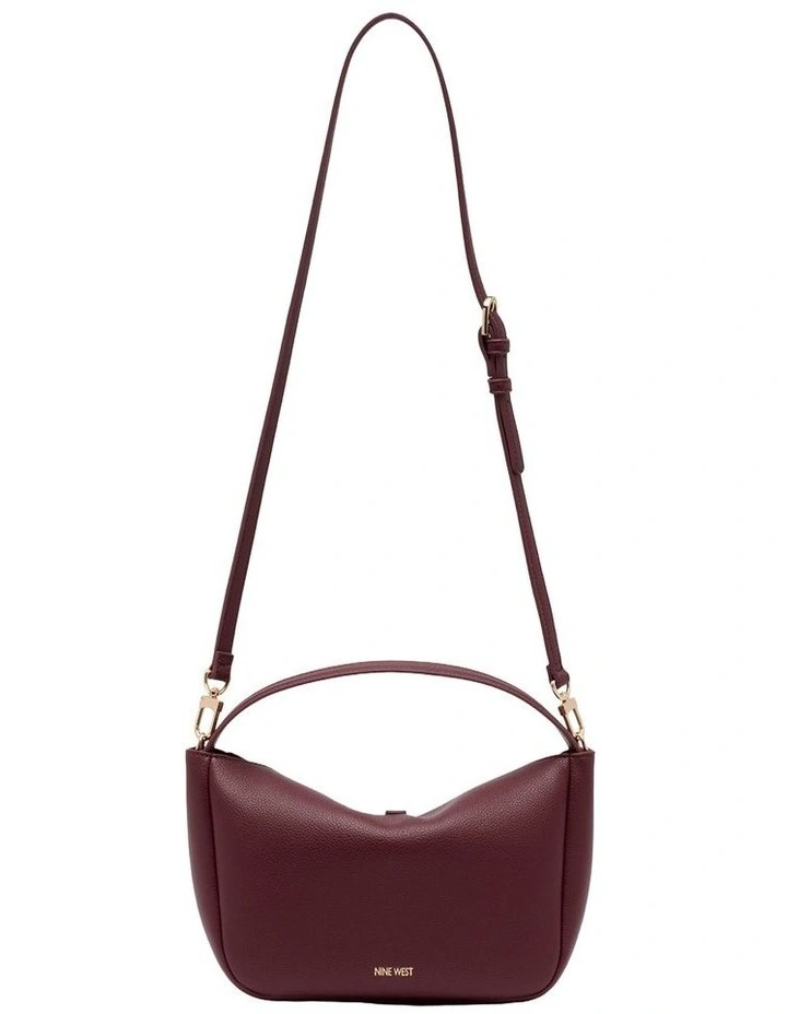 Cora Crossbody Bag in Burgundy image 3