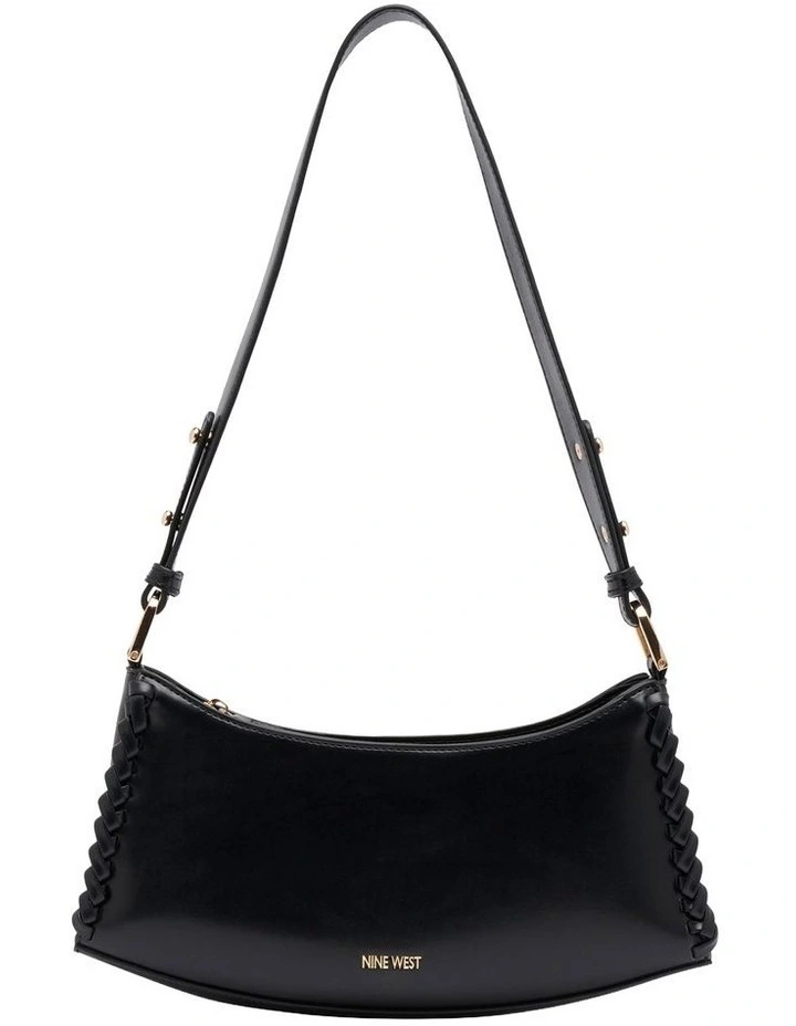 Emily Shoulder Bag in Black image 1