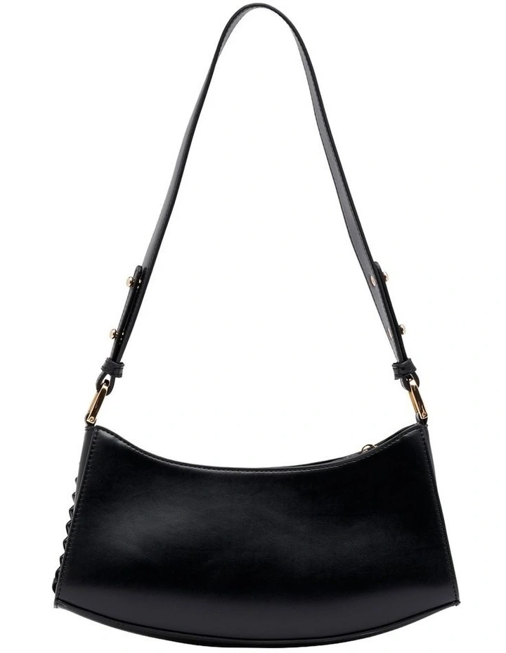 Emily Shoulder Bag in Black image 3