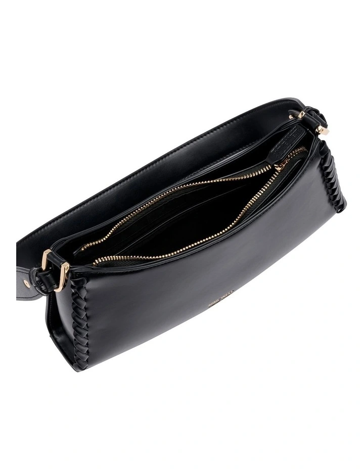 Emily Shoulder Bag in Black image 4
