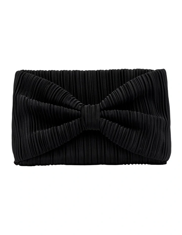 Belle Clutch in Black image 1