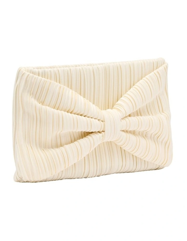 Belle Clutch in Cream image 2