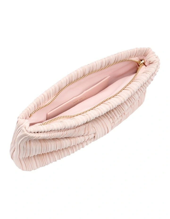 Belle Clutch in Light Pink image 4