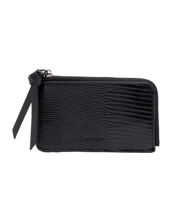 Jay Card Wallet in Black image 1