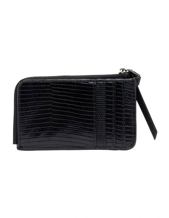 Jay Card Wallet in Black image 3