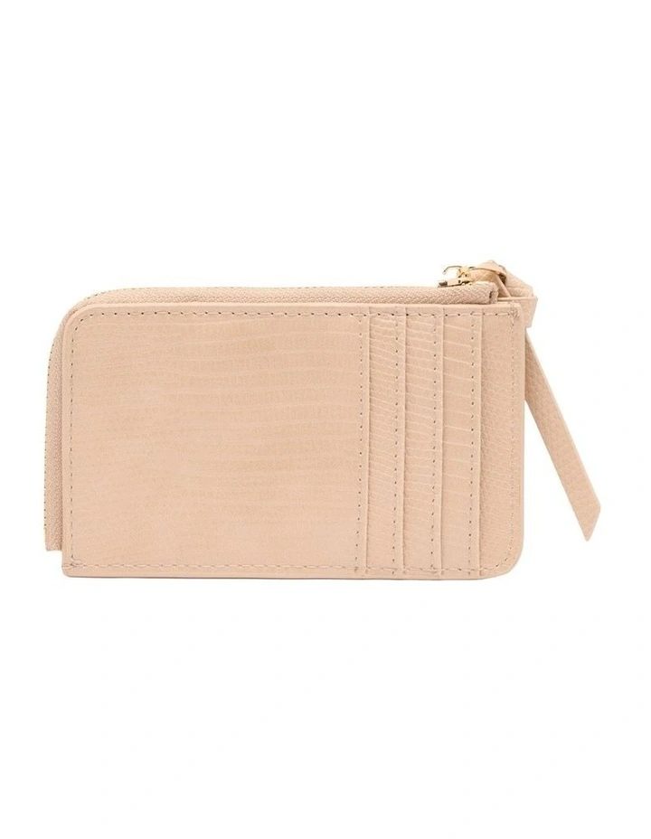 Jay Card Wallet in Natural image 3