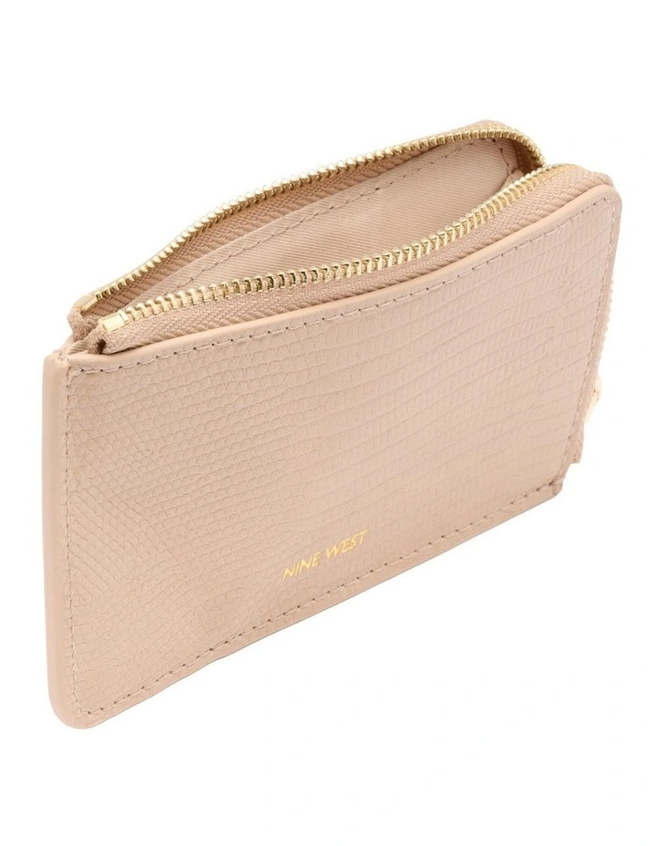 Jay Card Wallet in Natural image 4