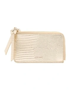 Jay Card Wallet in Gold