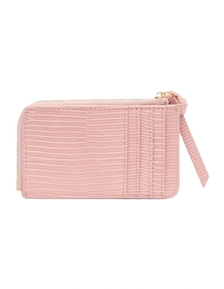 Jay Card Wallet in Light Pink image 3