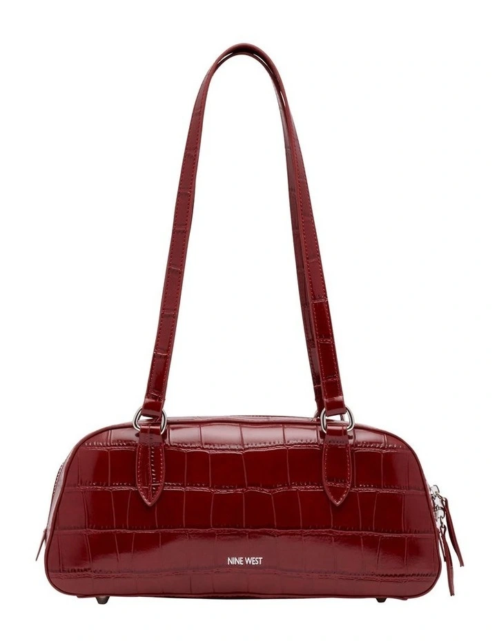 Milly Shoulder Bag in Burgundy image 1