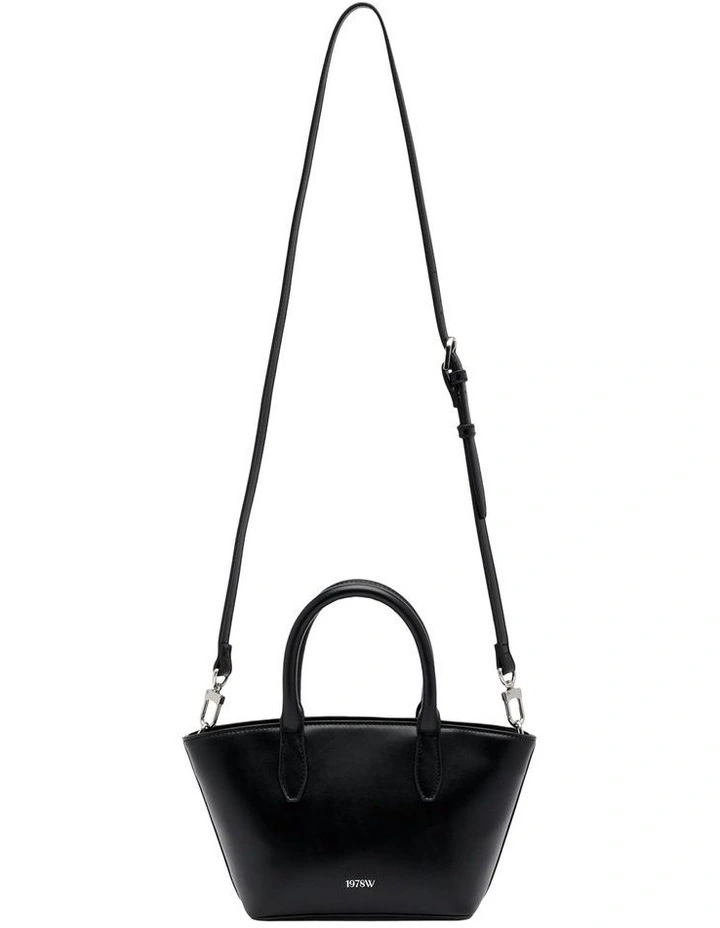 Sienna Top Handle Bag in Black image 3