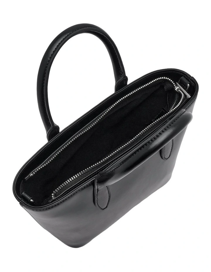 Sienna Top Handle Bag in Black image 4