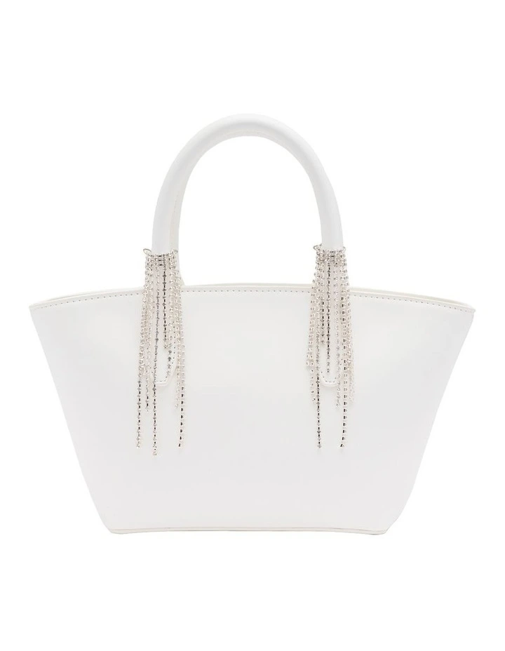 Sienna Top Handle Bag in White image 1