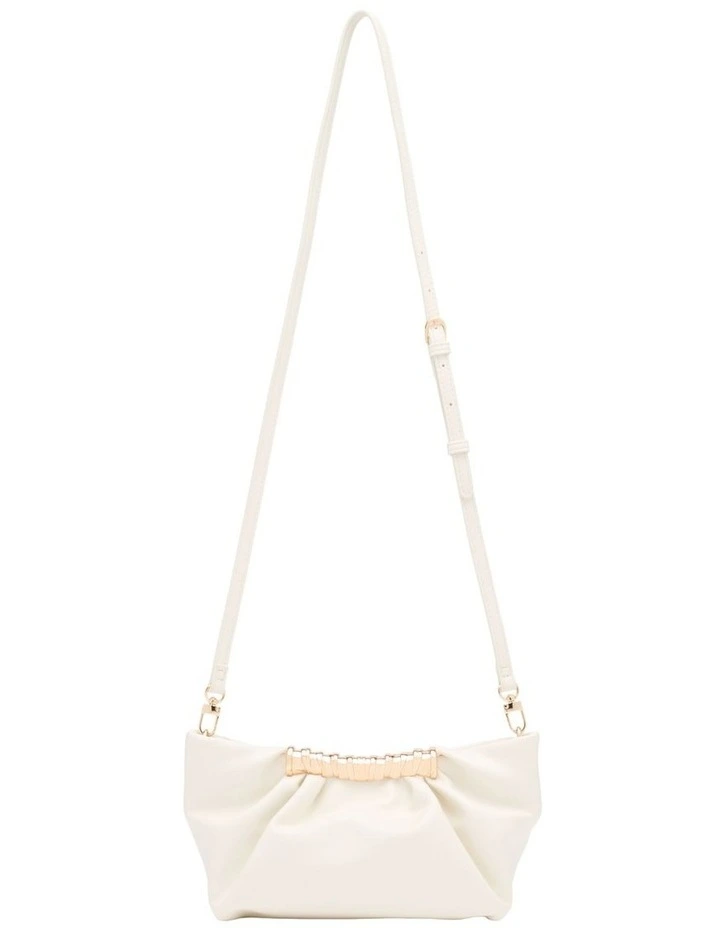 Nia Clutch In Cream image 1