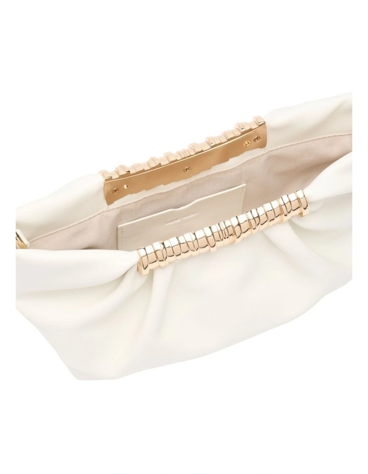 Nia Clutch In Cream image 2