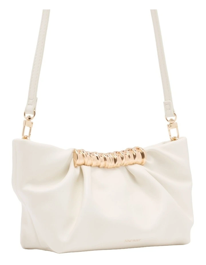 Nia Clutch In Cream image 3