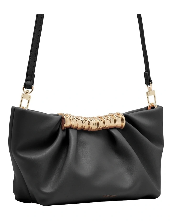 Nia Clutch In Black image 2