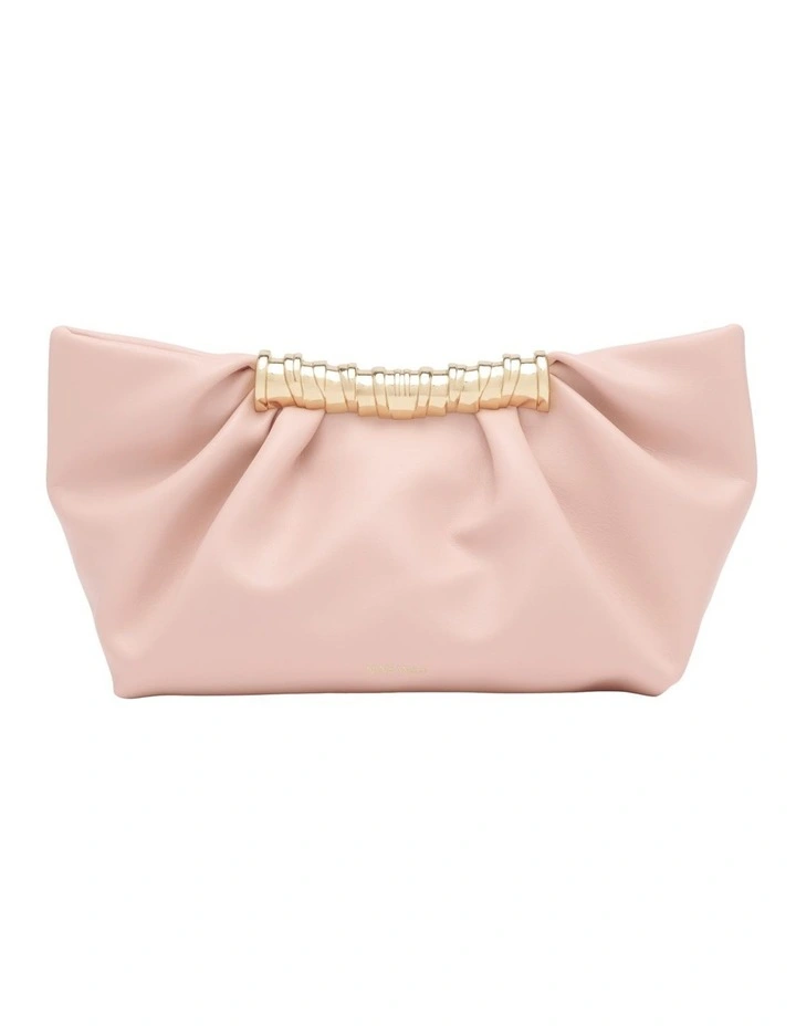 Nia Clutch In Light Pink image 1