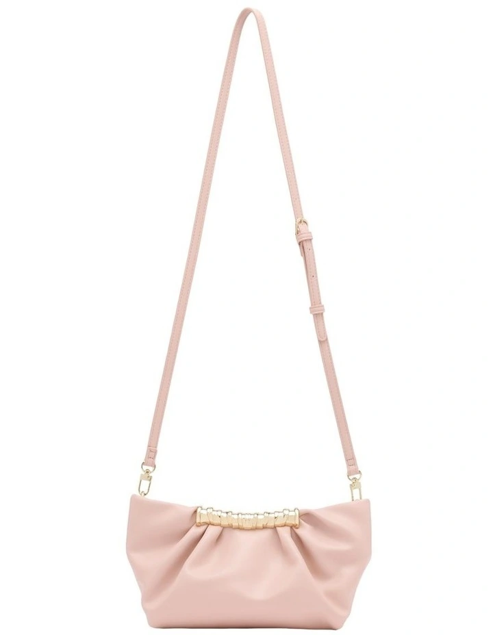 Nia Clutch In Light Pink image 3