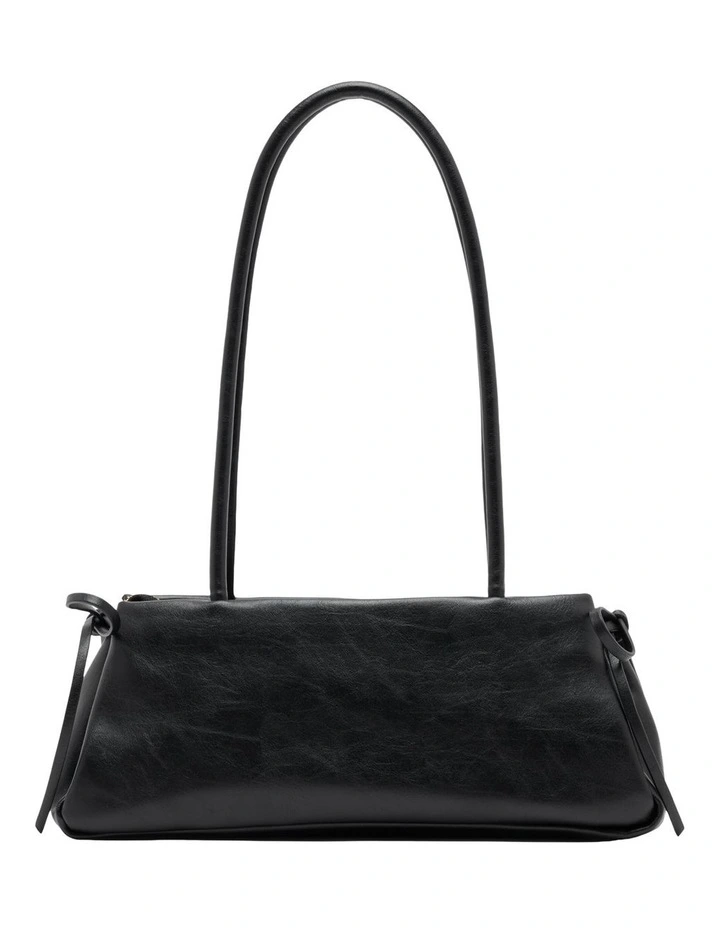 Elise Shoulder Bag In Black image 3