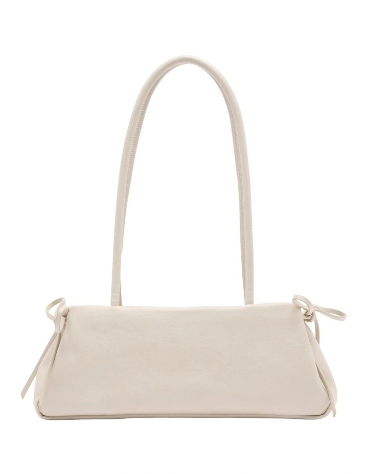 Elise Shoulder Bag In Cream image 3