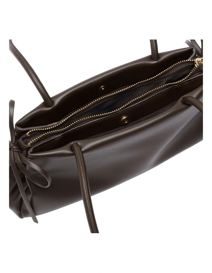 Elise Shoulder Bag In Espresso image 4