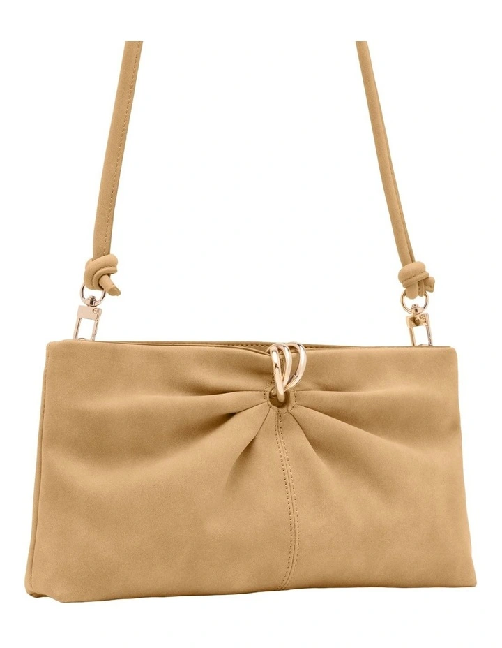 Thea Clutch In Tan image 2