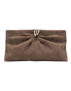 Thea Clutch In Espresso