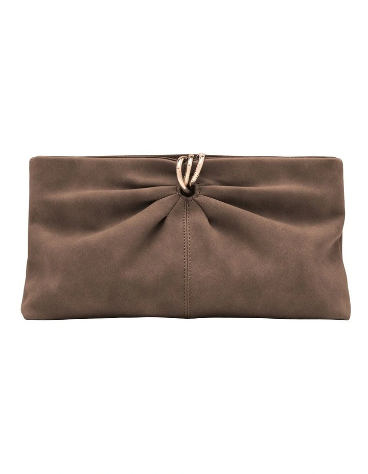 Thea Clutch In Espresso image 1