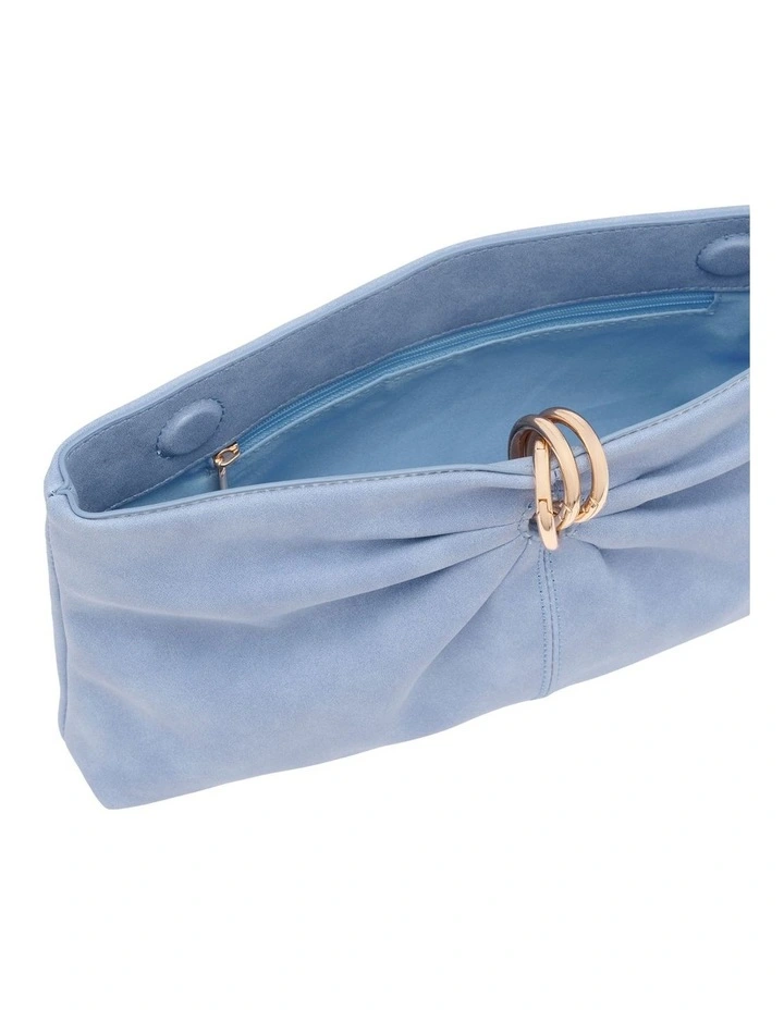 Thea Clutch In Blue image 4