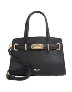 Dinkydefine Mini Belted Tote in Black