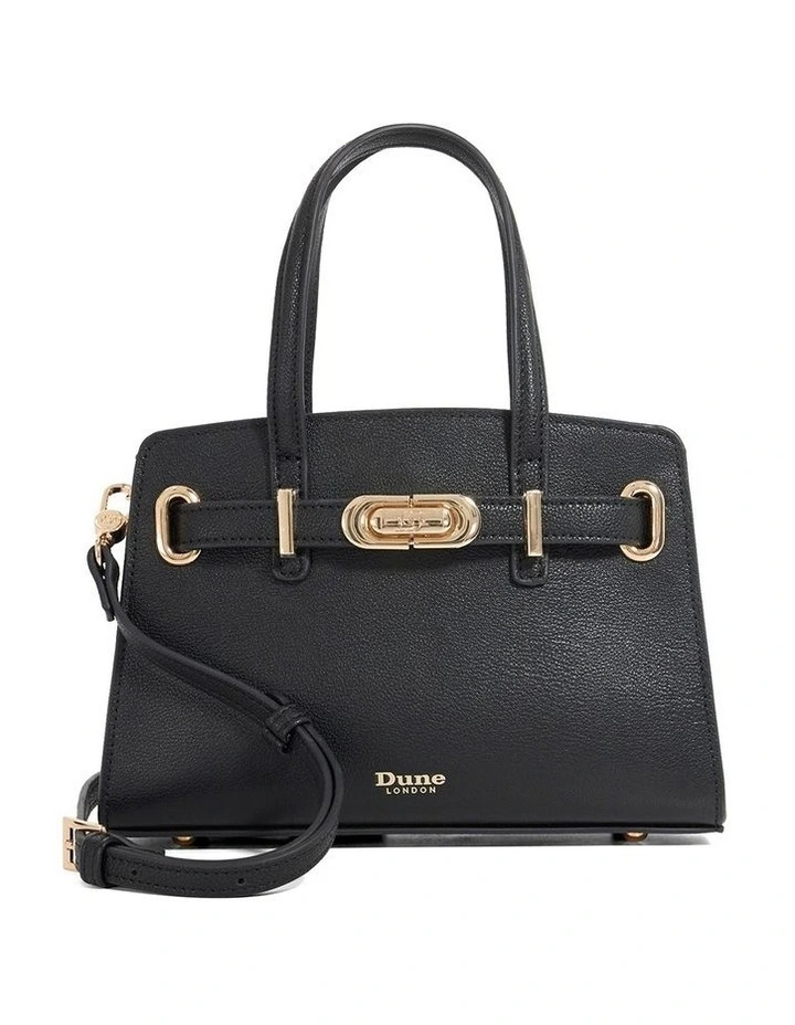 Dinkydefine Mini Belted Tote in Black image 1
