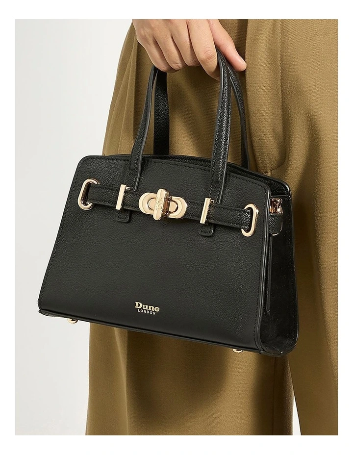 Dinkydefine Mini Belted Tote in Black image 2