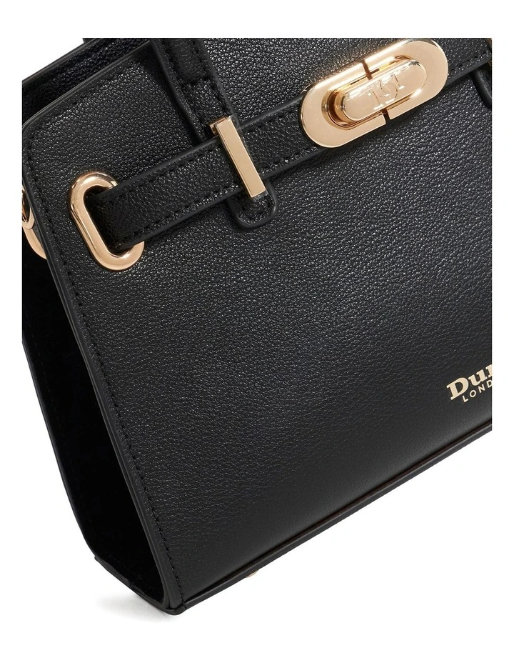 Dinkydefine Mini Belted Tote in Black image 6