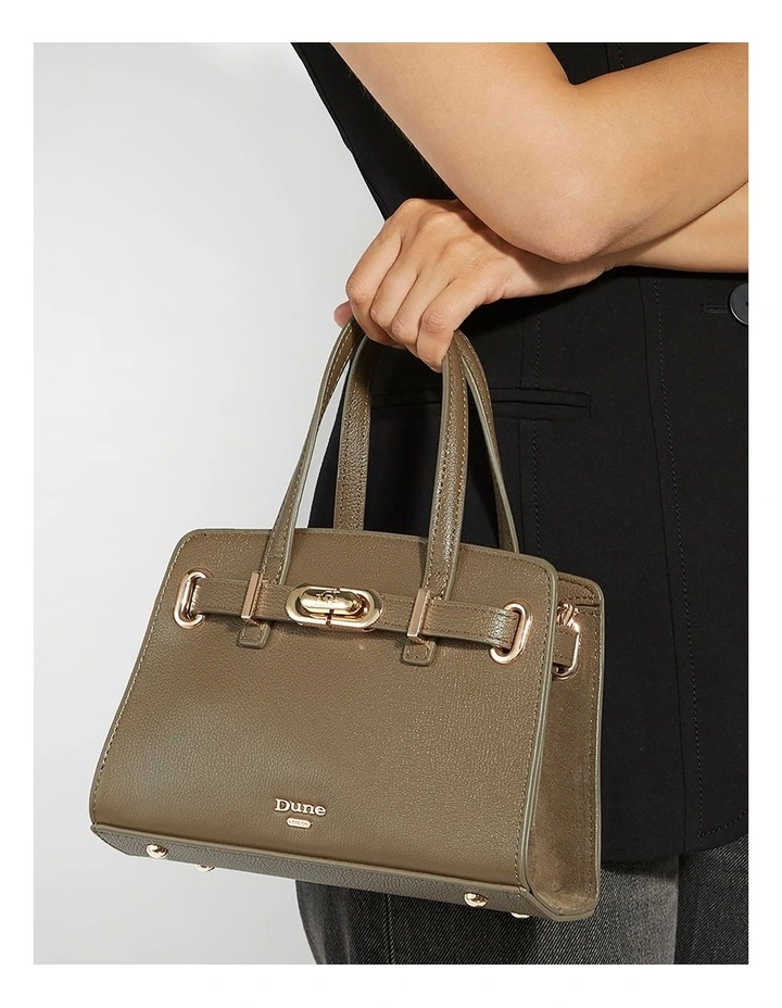 Dinkydefine Belt Tote in Khaki image 2