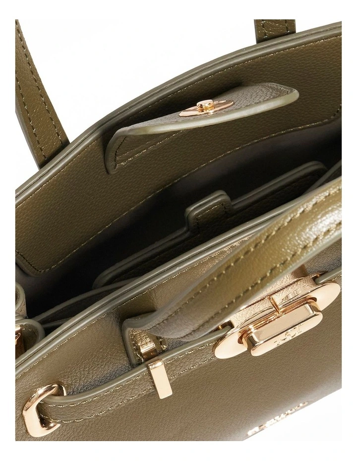 Dinkydefine Belt Tote in Khaki image 4