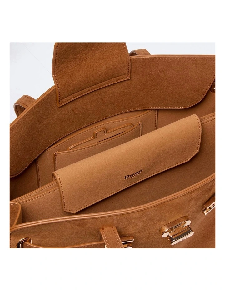 Define Tote Bag in Tan image 4