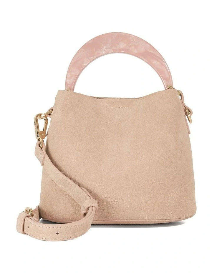 Dharla Top Handle Bag in Mink image 1